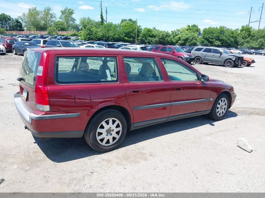 2002 Volvo V70 2.4 VIN: YV1SW61RX22216463 Lot: 39550409