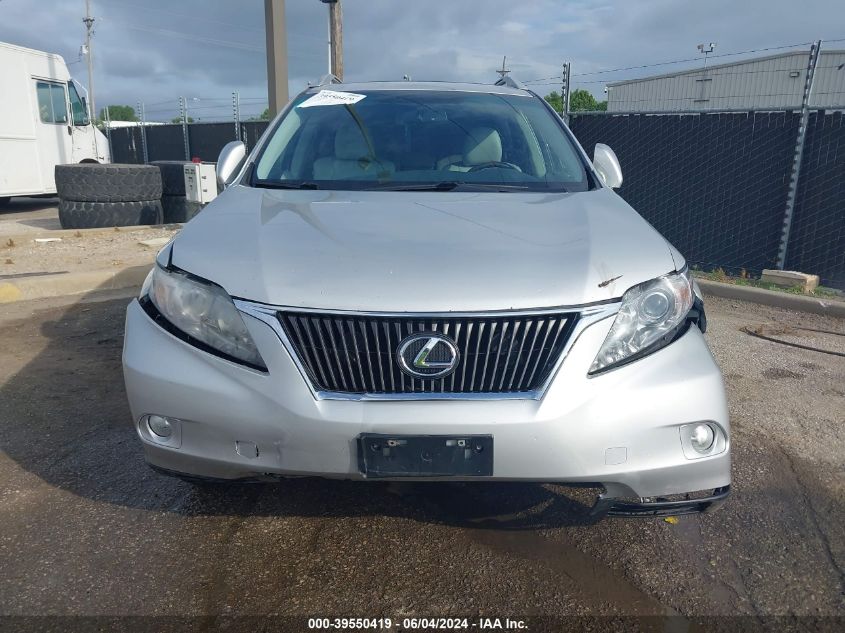 2011 Lexus Rx 350 VIN: 2T2BK1BA7BC096700 Lot: 39550419