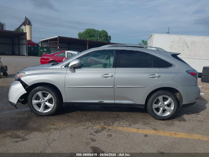 2011 Lexus Rx 350 VIN: 2T2BK1BA7BC096700 Lot: 39550419