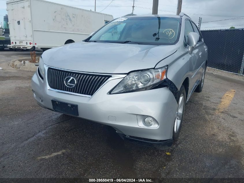 2011 Lexus Rx 350 VIN: 2T2BK1BA7BC096700 Lot: 39550419