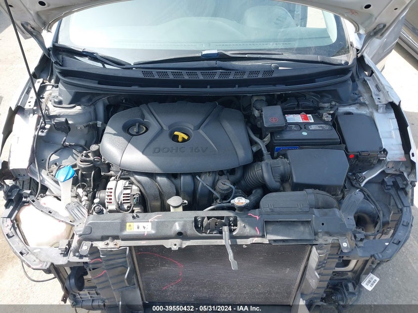 2014 Hyundai Elantra Se/Sport/Limited VIN: 5NPDH4AE4EH514942 Lot: 39550432