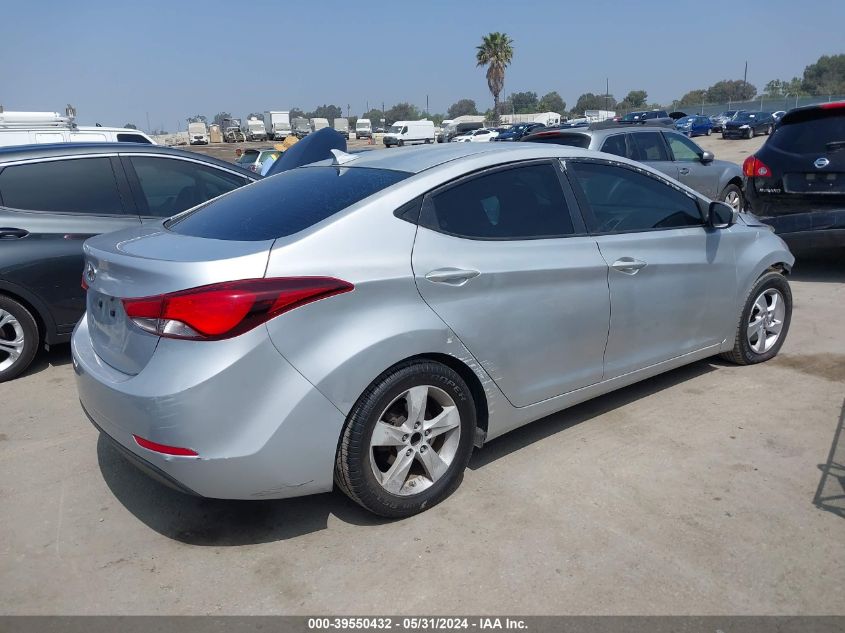 2014 Hyundai Elantra Se/Sport/Limited VIN: 5NPDH4AE4EH514942 Lot: 39550432