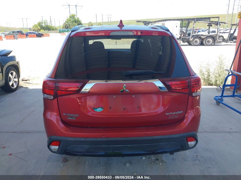 2018 Mitsubishi Outlander Le VIN: JA4AD3A33JZ044049 Lot: 39550433