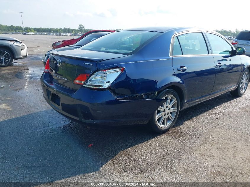 2006 Toyota Avalon Limited VIN: 4T1BK36B06U167307 Lot: 39550434