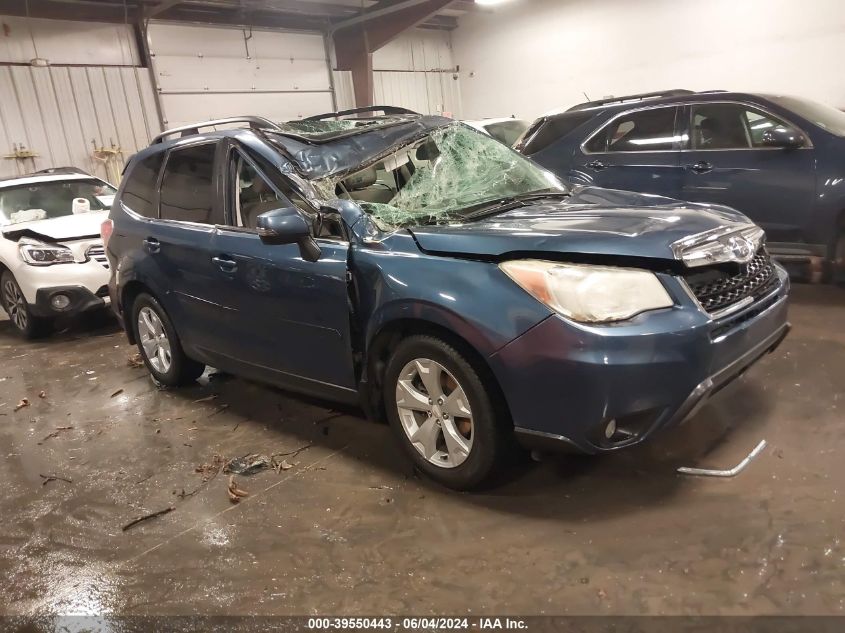 2014 Subaru Forester 2.5I Touring VIN: JF2SJAMC3EH516797 Lot: 39550443