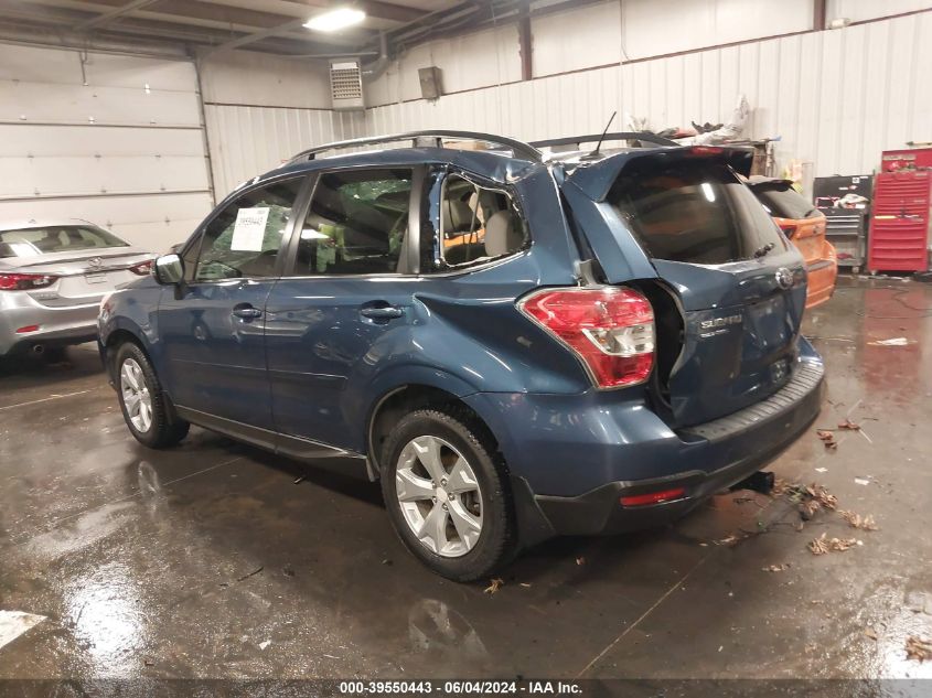 2014 Subaru Forester 2.5I Touring VIN: JF2SJAMC3EH516797 Lot: 39550443