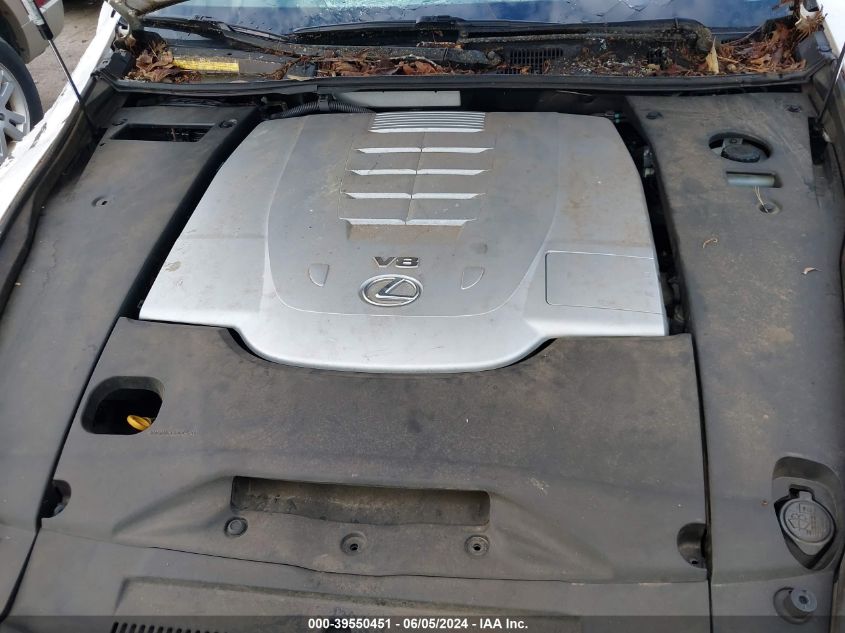 2008 Lexus Ls 460 L VIN: JTHGL46F285022720 Lot: 39550451