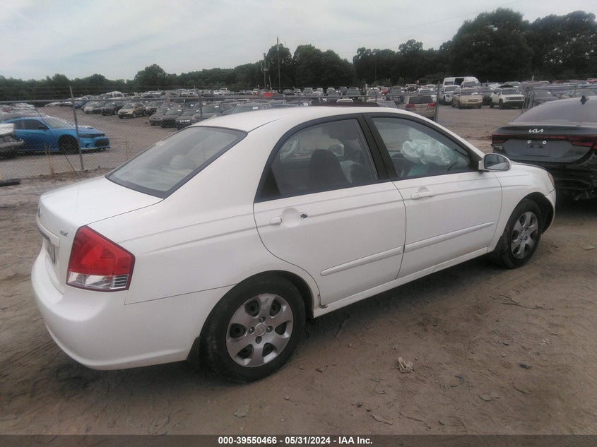 2009 Kia Spectra Ex VIN: KNAFE221395654713 Lot: 39550466