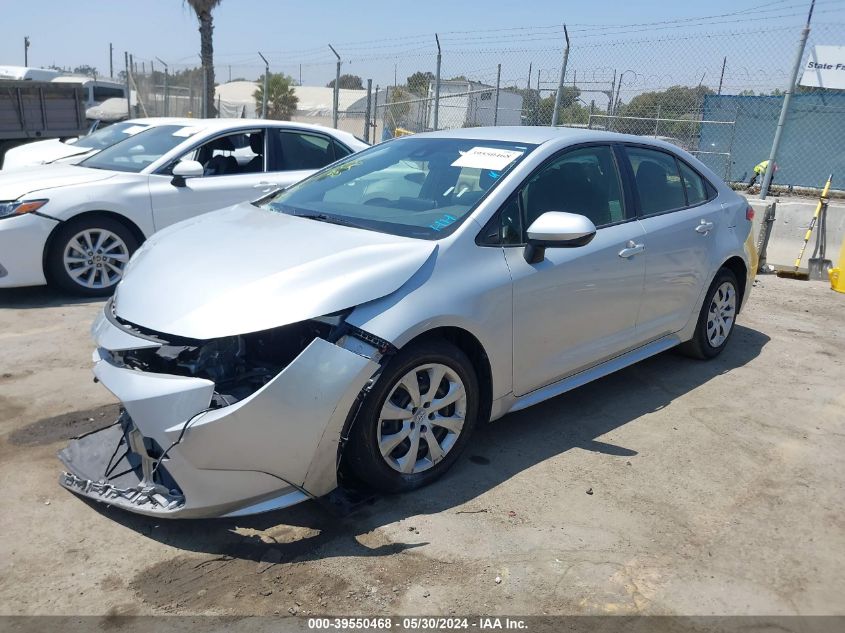 2020 Toyota Corolla Le VIN: JTDEPRAE2LJ069156 Lot: 39550468