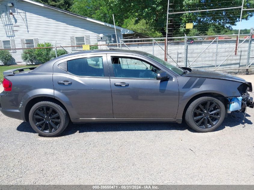 2014 Dodge Avenger Sxt VIN: 1C3CDZCG3EN218818 Lot: 39550471