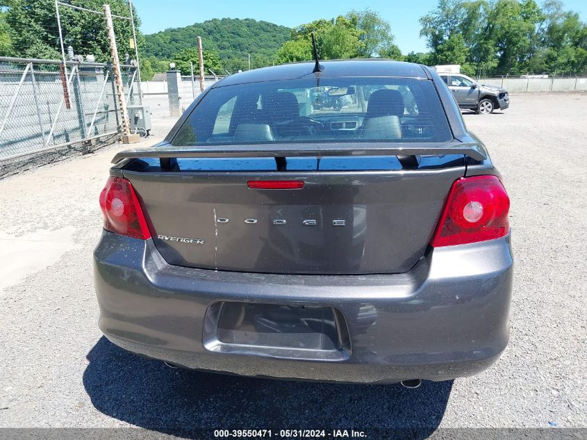 2014 Dodge Avenger Sxt VIN: 1C3CDZCG3EN218818 Lot: 39550471