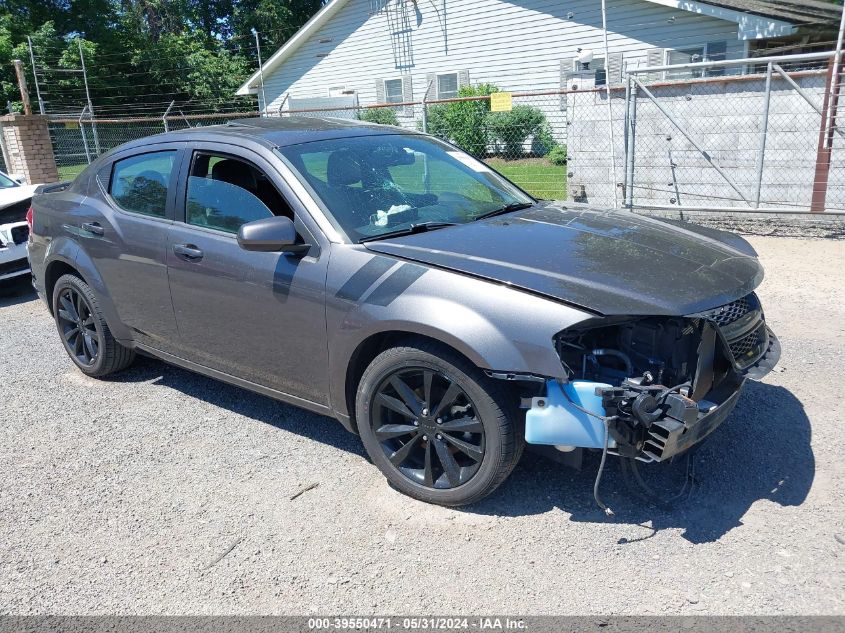 2014 Dodge Avenger Sxt VIN: 1C3CDZCG3EN218818 Lot: 39550471