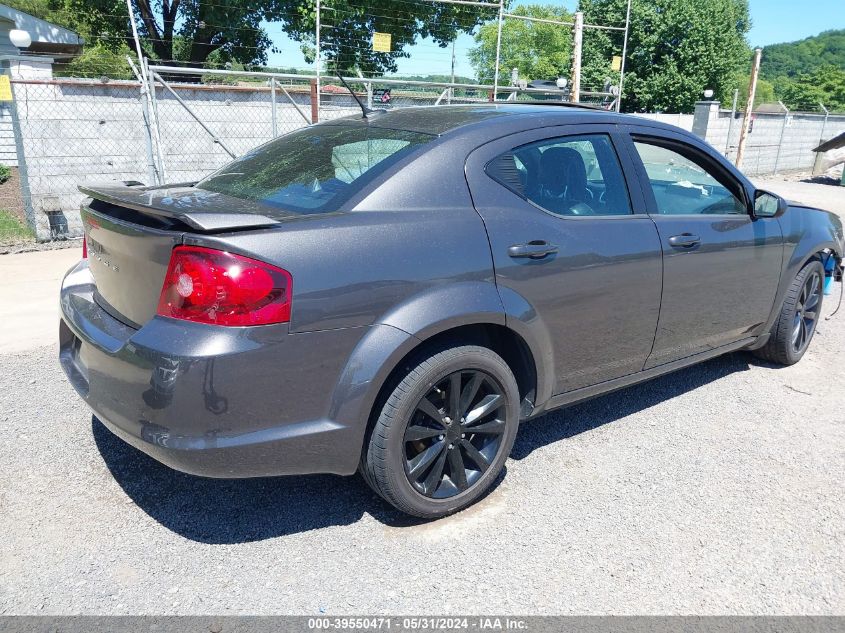 2014 Dodge Avenger Sxt VIN: 1C3CDZCG3EN218818 Lot: 39550471