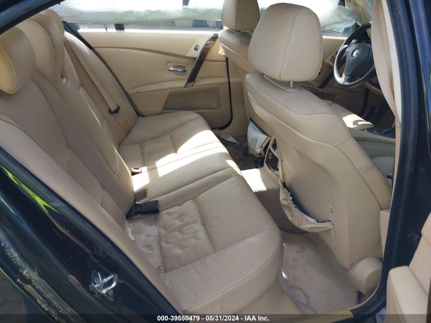 2006 BMW 525I VIN: WBANE53516CK88756 Lot: 39550479