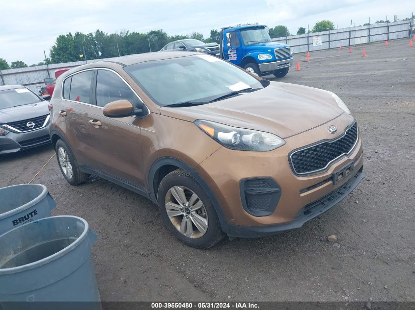 2017 Kia Sportage Lx VIN: KNDPM3ACXH7077782 Lot: 39550480