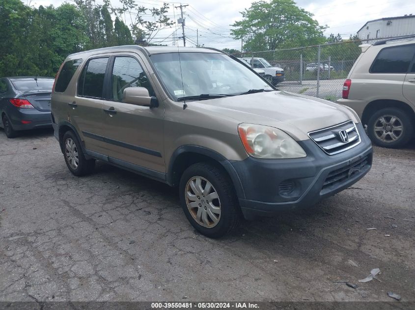 2006 Honda Cr-V Ex VIN: SHSRD78896U445399 Lot: 39550481