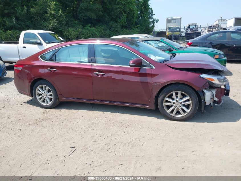 2014 Toyota Avalon Xle Premium VIN: 4T1BK1EB5EU126790 Lot: 39550483