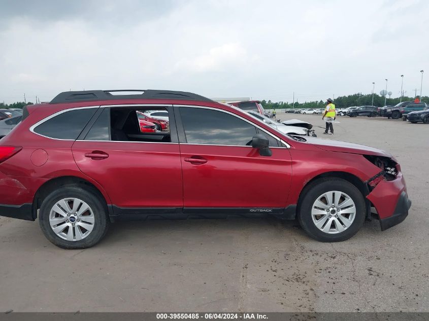 2019 Subaru Outback 2.5I VIN: 4S4BSABC2K3332079 Lot: 39550485