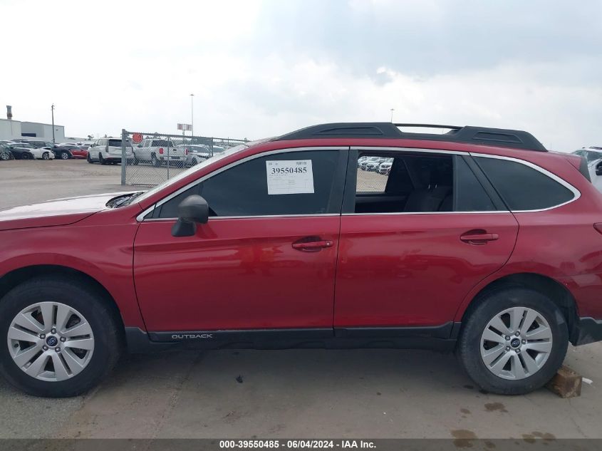 2019 Subaru Outback 2.5I VIN: 4S4BSABC2K3332079 Lot: 39550485