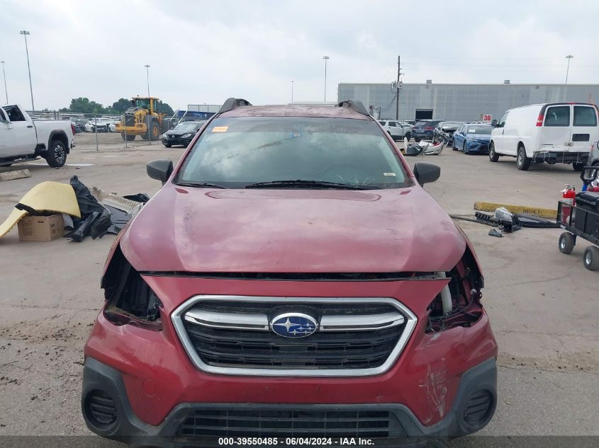 2019 Subaru Outback 2.5I VIN: 4S4BSABC2K3332079 Lot: 39550485