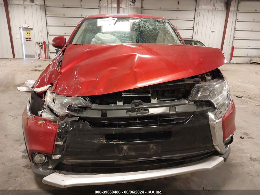 2018 Mitsubishi Outlander Se VIN: JA4AD3A39JZ041463 Lot: 39550486