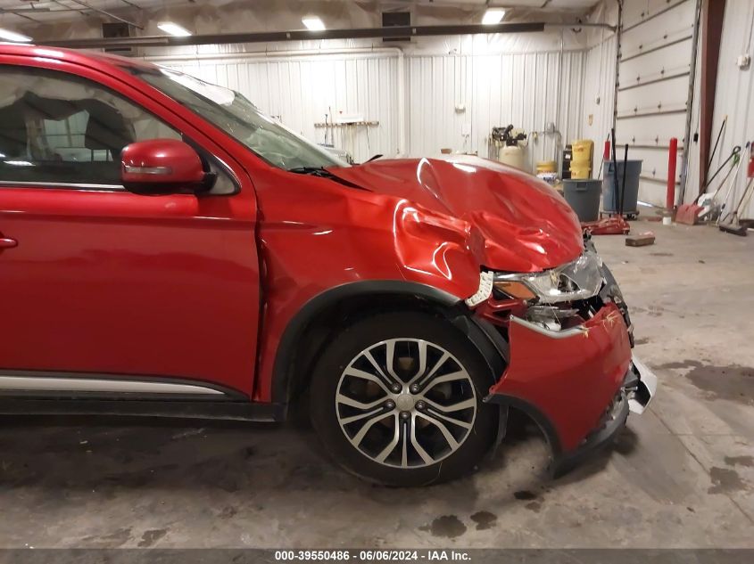 2018 Mitsubishi Outlander Se VIN: JA4AD3A39JZ041463 Lot: 39550486