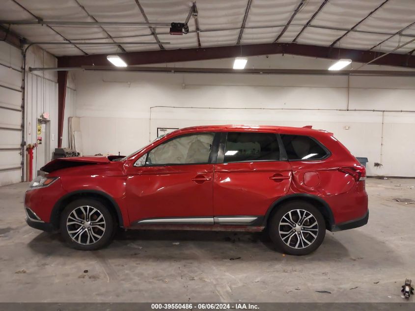 2018 Mitsubishi Outlander Se VIN: JA4AD3A39JZ041463 Lot: 39550486