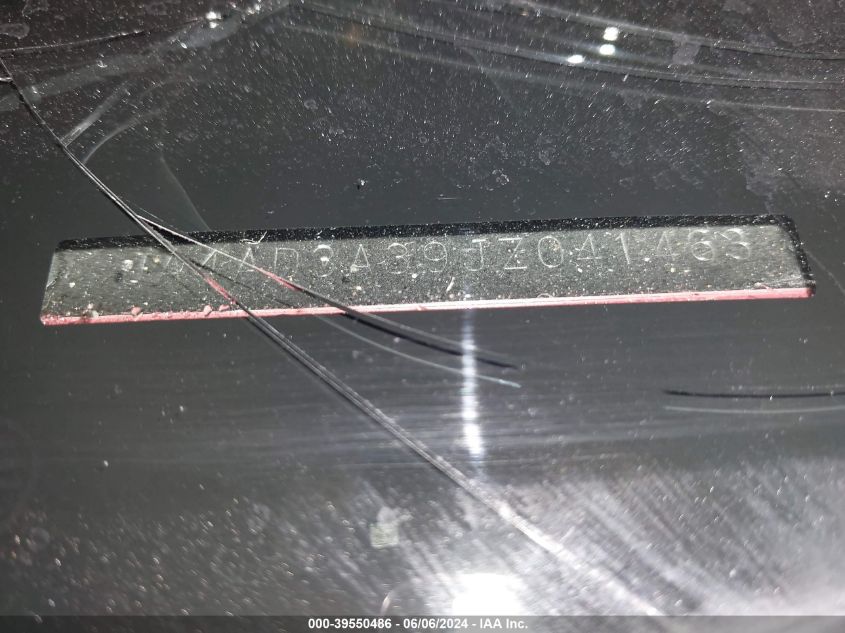 2018 Mitsubishi Outlander Se VIN: JA4AD3A39JZ041463 Lot: 39550486