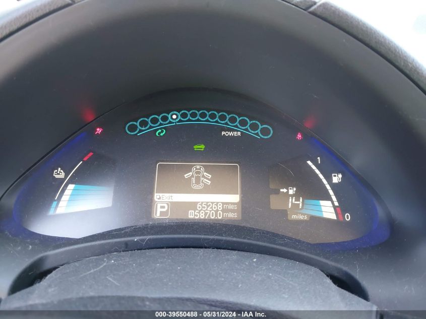 2016 Nissan Leaf S VIN: 1N4AZ0CP7GC300202 Lot: 39550488