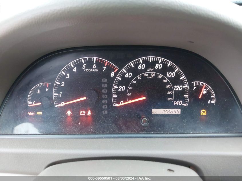 2005 Toyota Camry Le VIN: 4T1BE32K35U584660 Lot: 39550501