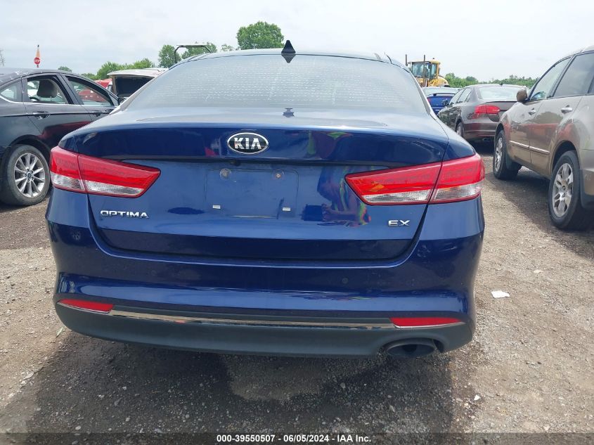 2016 Kia Optima Ex VIN: 5XXGU4L37GG010372 Lot: 39550507