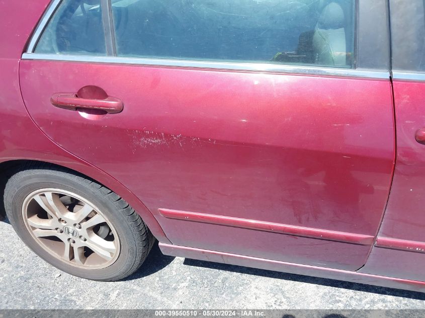 2006 Honda Accord 2.4 Ex VIN: 1HGCM56856A035519 Lot: 39550510