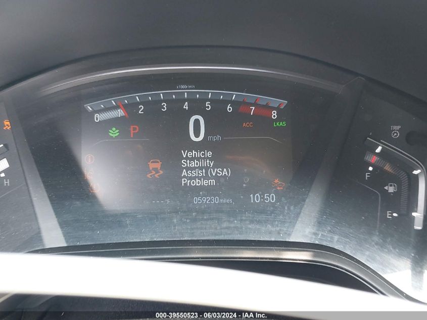 2021 Honda Cr-V 2Wd Lx VIN: 2HKRW1H20MH400182 Lot: 39550523