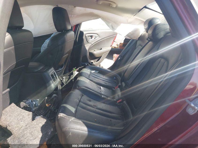 2015 Chrysler 200 C VIN: 1C3CCCCG1FN519847 Lot: 39550531