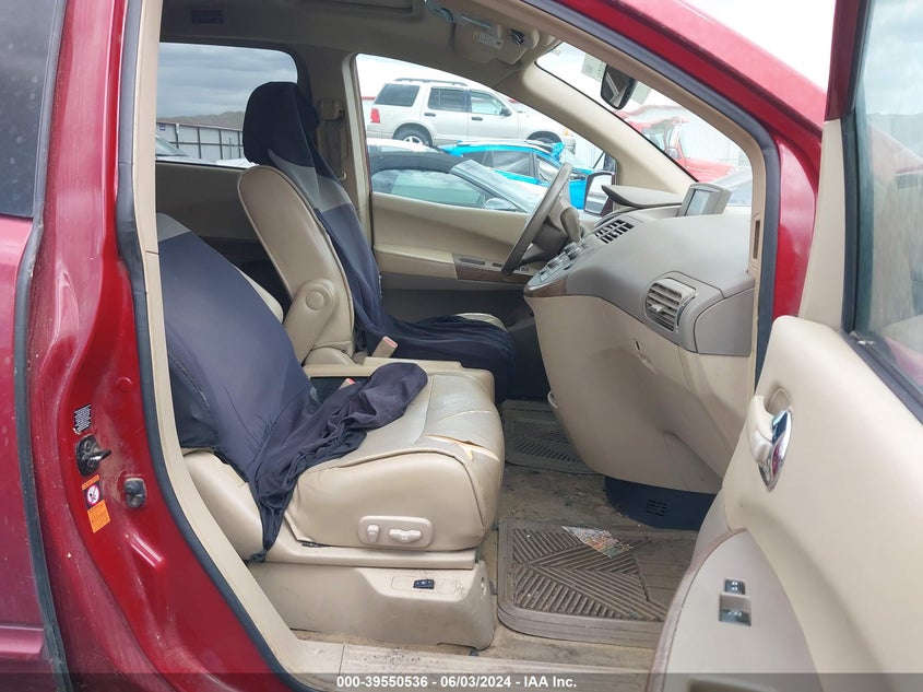 2007 Nissan Quest 3.5 Se VIN: 5N1BV28U37N128979 Lot: 39550536