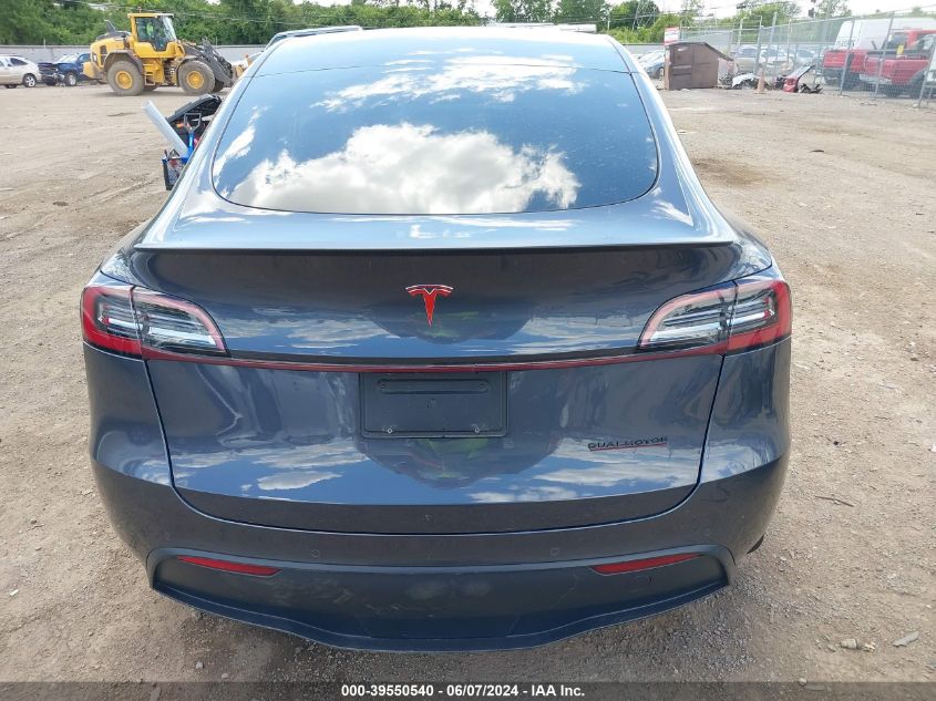 2021 Tesla Model Y Performance Dual Motor All-Wheel Drive VIN: 5YJYGDEF5MF252918 Lot: 39550540