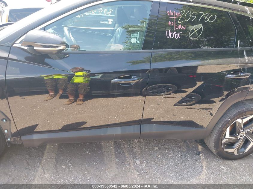 2023 Hyundai Tucson Limited VIN: 5NMJECAE7PH205780 Lot: 39550542
