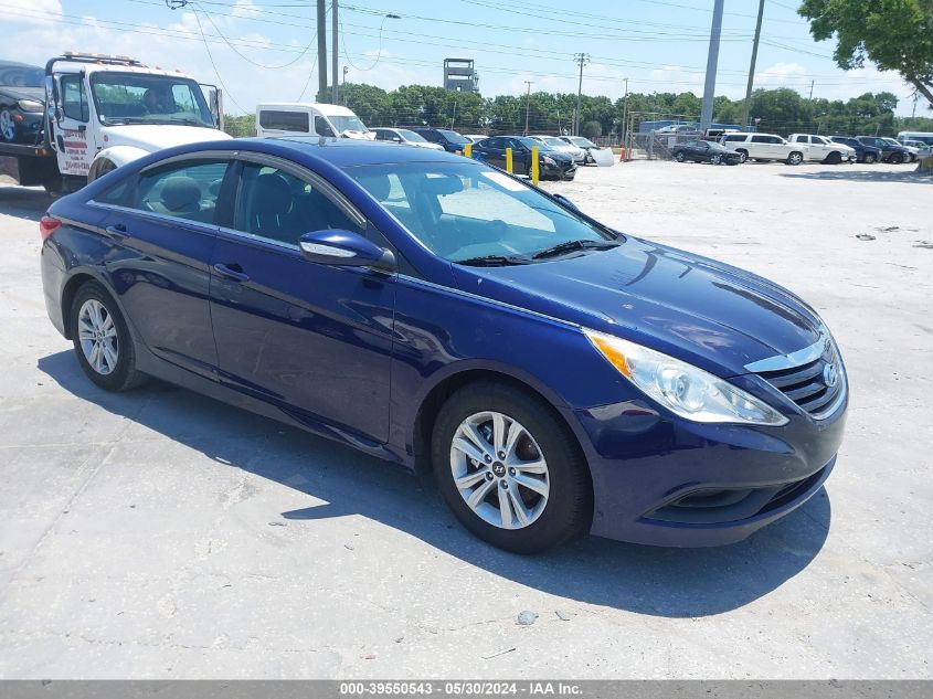 2014 Hyundai Sonata Gls VIN: 5NPEB4AC7EH920413 Lot: 39550543