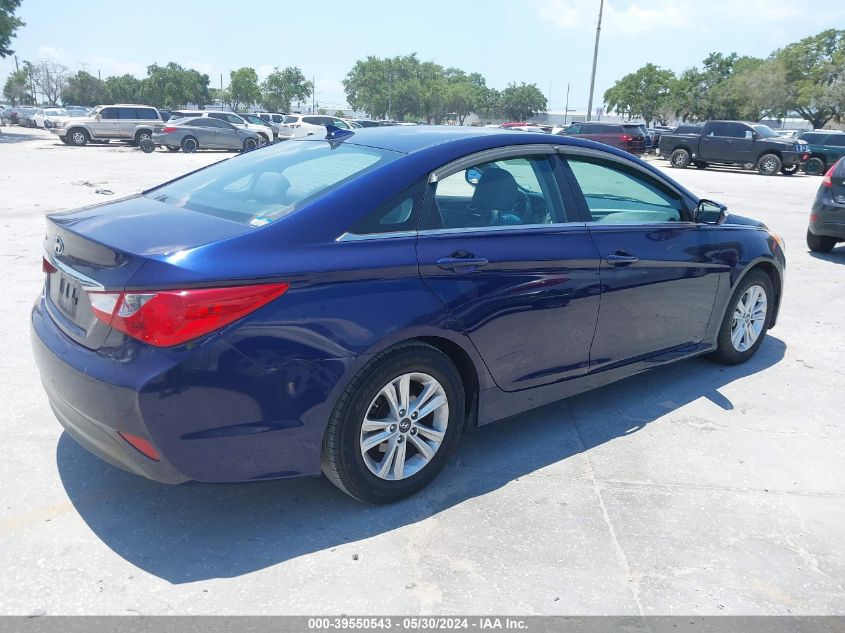 2014 Hyundai Sonata Gls VIN: 5NPEB4AC7EH920413 Lot: 39550543