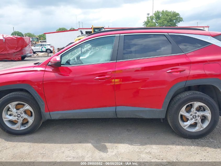2022 Hyundai Tucson Sel VIN: 5NMJBCAE4NH035514 Lot: 39550552