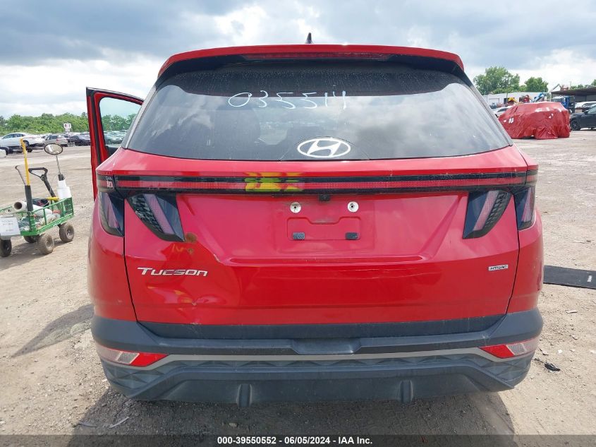 2022 Hyundai Tucson Sel VIN: 5NMJBCAE4NH035514 Lot: 39550552