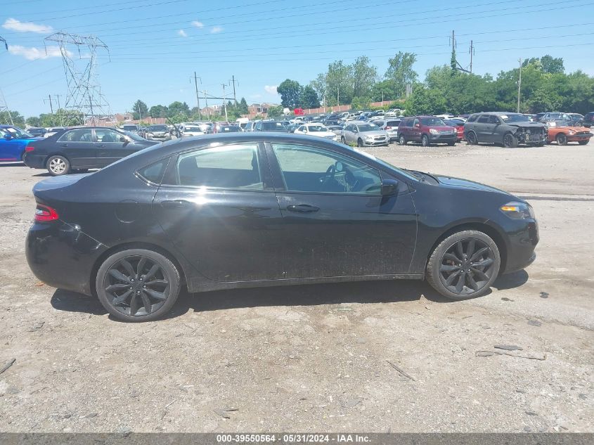 2016 Dodge Dart Sxt Sport Blacktop VIN: 1C3CDFFA1GD817571 Lot: 39550564