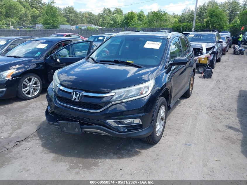 2015 Honda Cr-V Ex-L VIN: 2HKRM4H73FH614007 Lot: 39550574