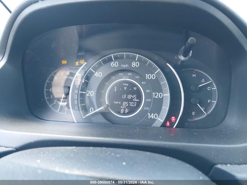 2015 Honda Cr-V Ex-L VIN: 2HKRM4H73FH614007 Lot: 39550574