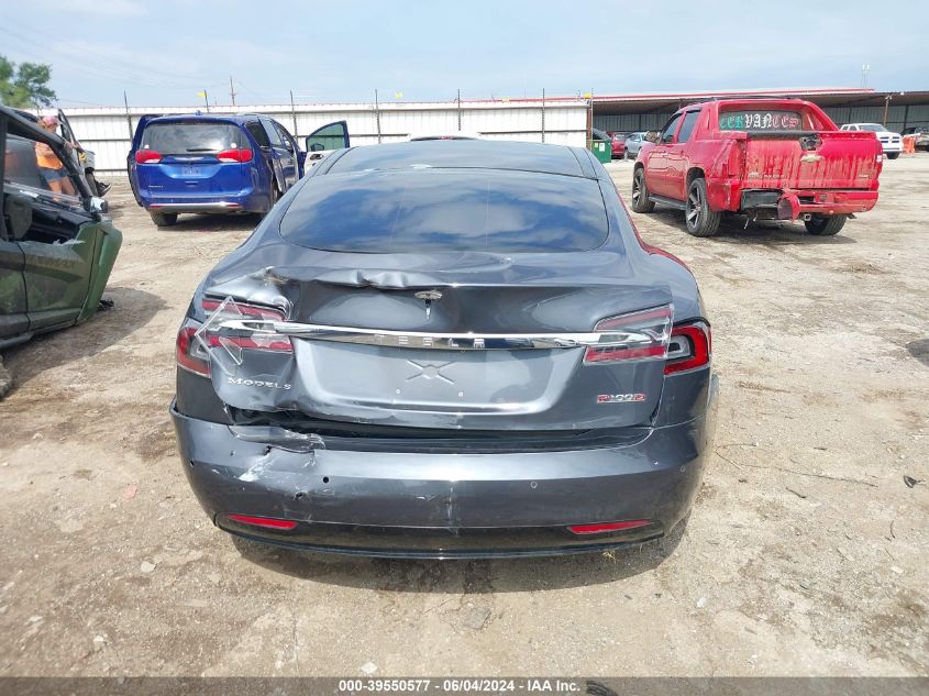 2018 Tesla Model S 100D/75D/P100D VIN: 5YJSA1E42JF270308 Lot: 39550577