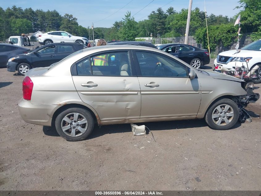 2006 Hyundai Accent Gls VIN: KMHCN46CX6U054068 Lot: 39550596