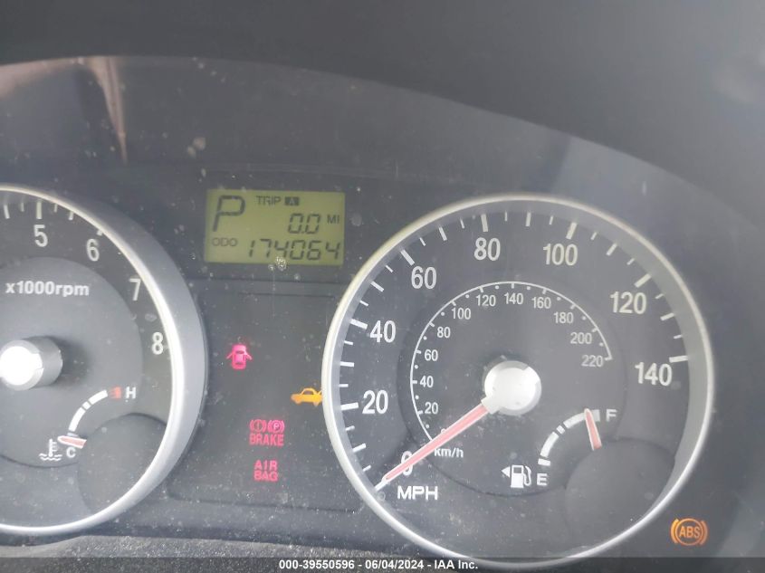 2006 Hyundai Accent Gls VIN: KMHCN46CX6U054068 Lot: 39550596