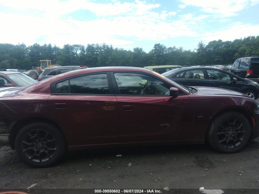 2018 Dodge Charger Gt Awd VIN: 2C3CDXJG1JH182198 Lot: 39550602