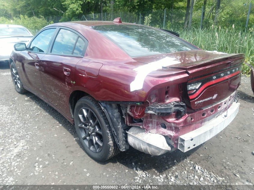 2018 Dodge Charger Gt Awd VIN: 2C3CDXJG1JH182198 Lot: 39550602