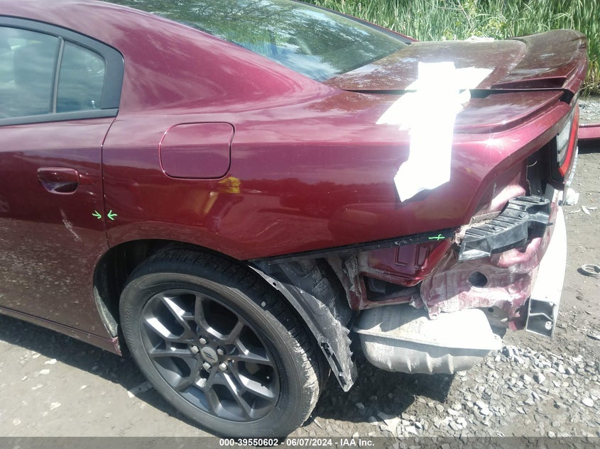 2018 Dodge Charger Gt Awd VIN: 2C3CDXJG1JH182198 Lot: 39550602